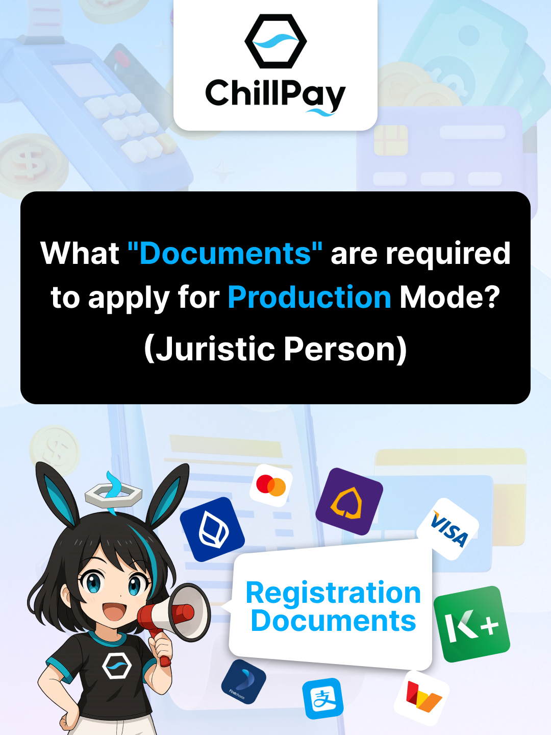 Preparation Guide: Documents Required for ChillPay Production Mode (Juristic Person) 1 01 1